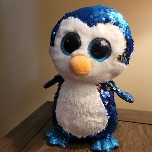 Ty flippables limited collection Payton Penguin